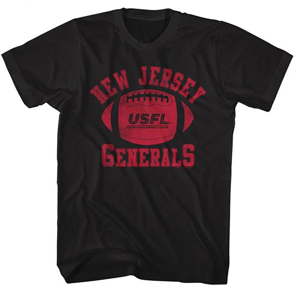 USFL Eye-Catching T-Shirt, GENERALS FOOTBALL