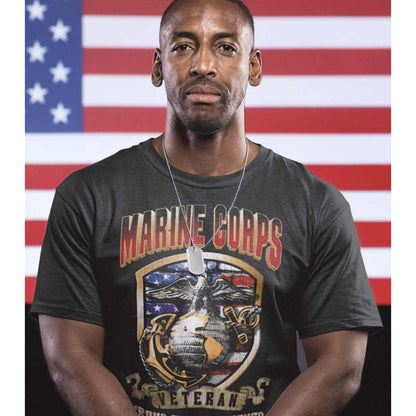 MARINES Eye-Catching T-Shirt, Proud To Have Served