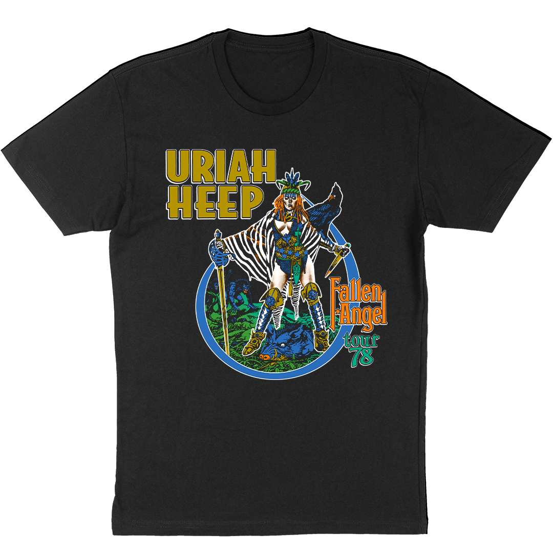 URIAH HEEP Spectacular T-Shirt, Fallen Angels Tour 78