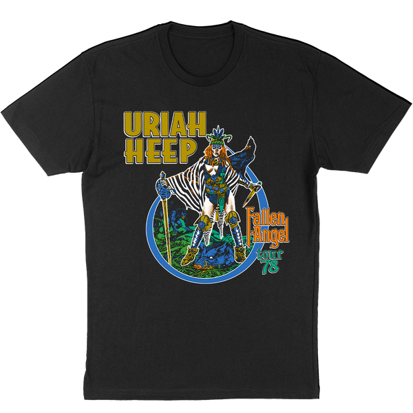 URIAH HEEP Spectacular T-Shirt, Fallen Angels Tour 78