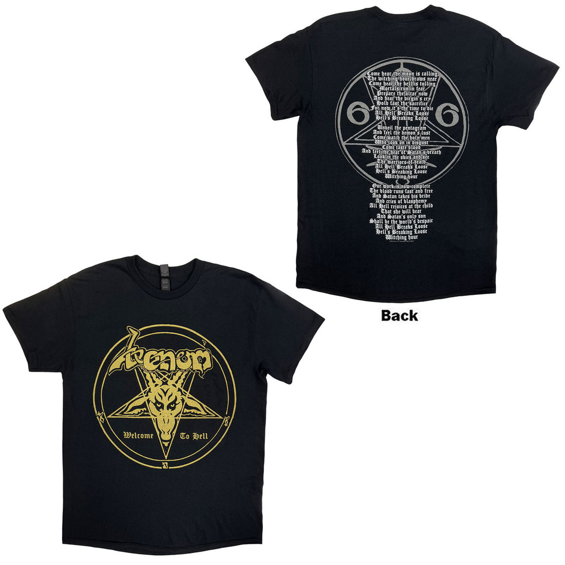VENOM Attractive T-Shirt, Welcome To Hell