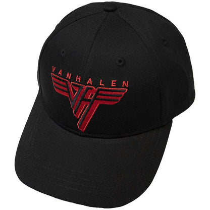 VAN HALEN Baseball Cap, Classic Red Logo