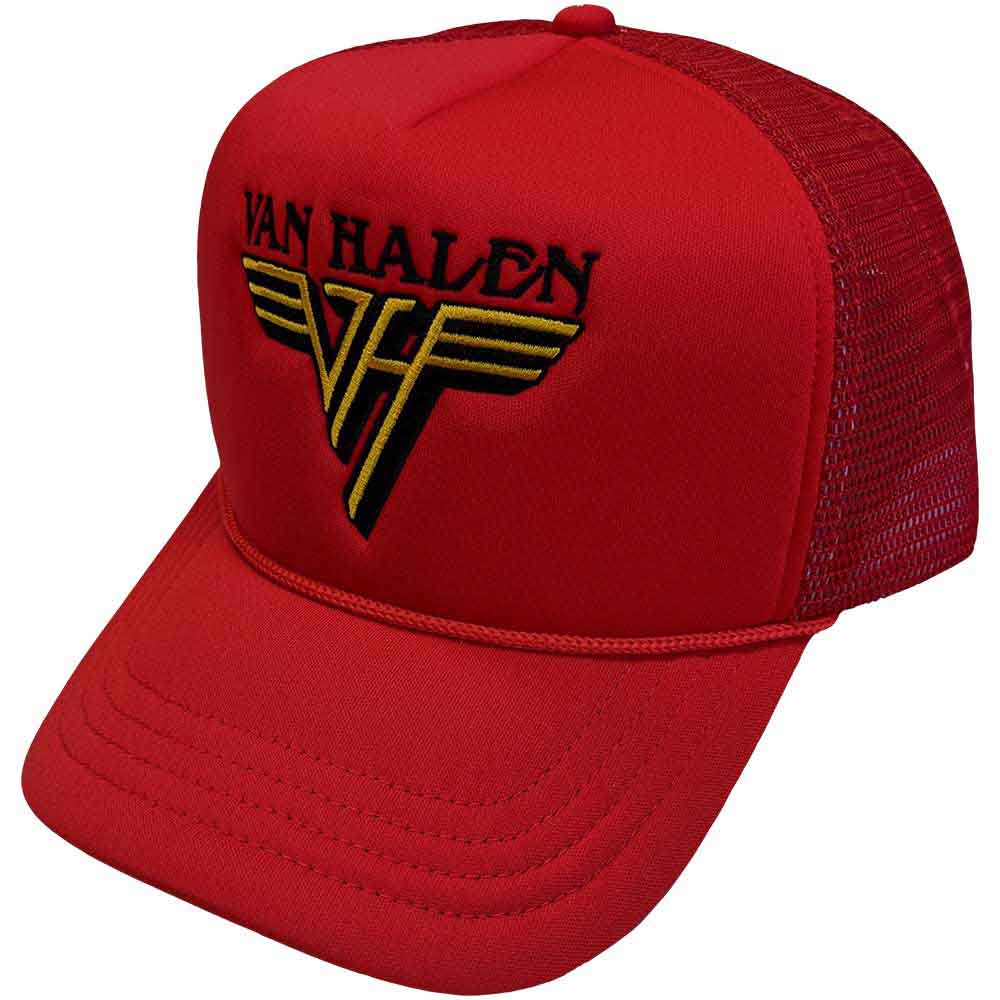 VAN HALEN Mesh Back Cap, Yellow Logo