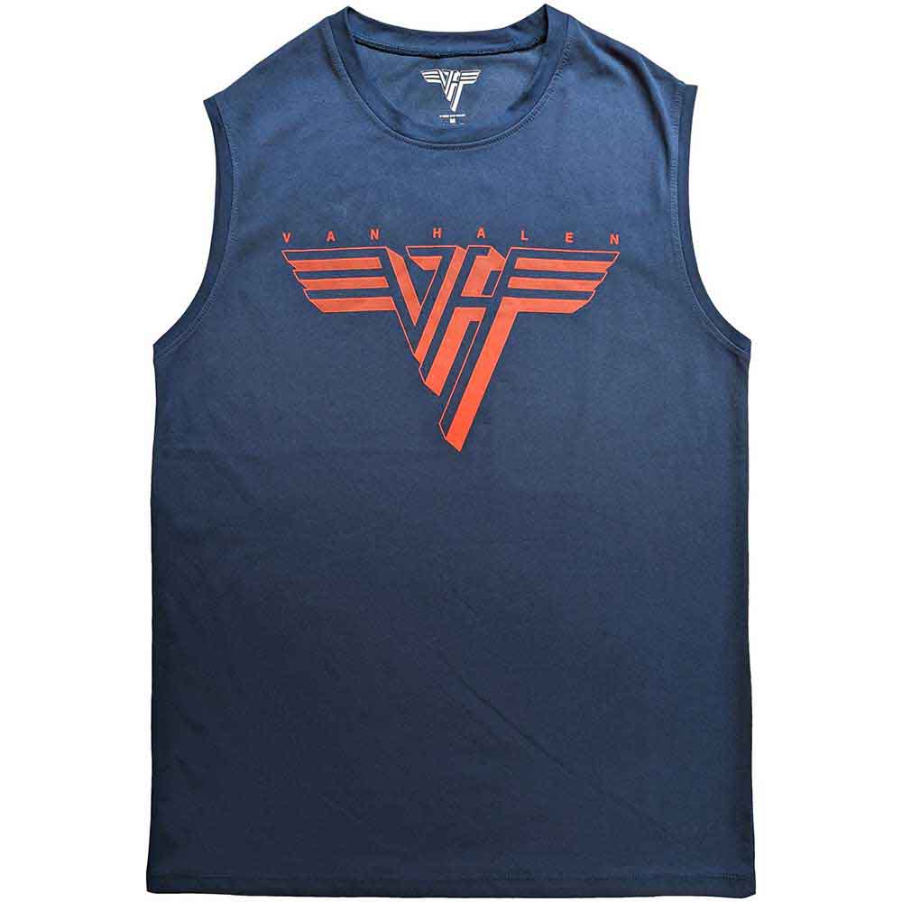 VAN HALEN Tank Top, Classic Red Logo