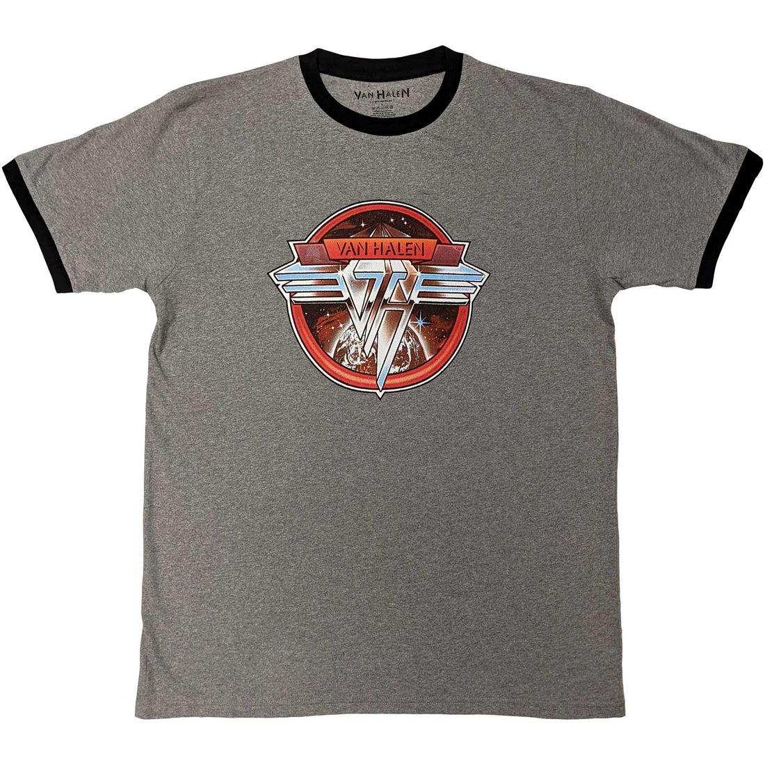 VAN HALEN Attractive T-Shirt, Circle Logo