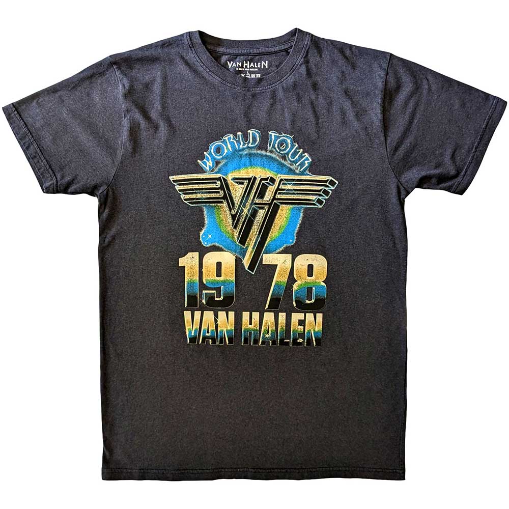 VAN HALEN Attractive T-Shirt, World Tour 1978