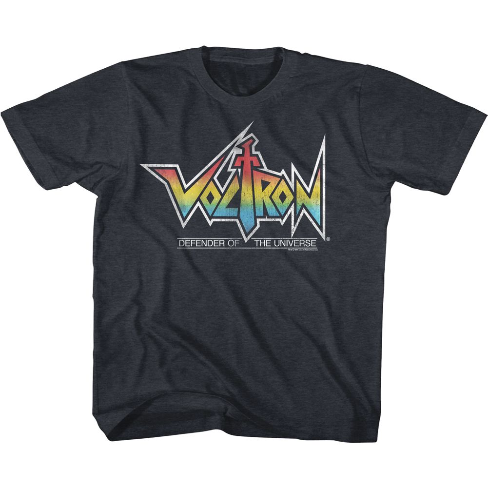 VOLTRON Eye-Catching T-Shirt, RAINBOW LOGO