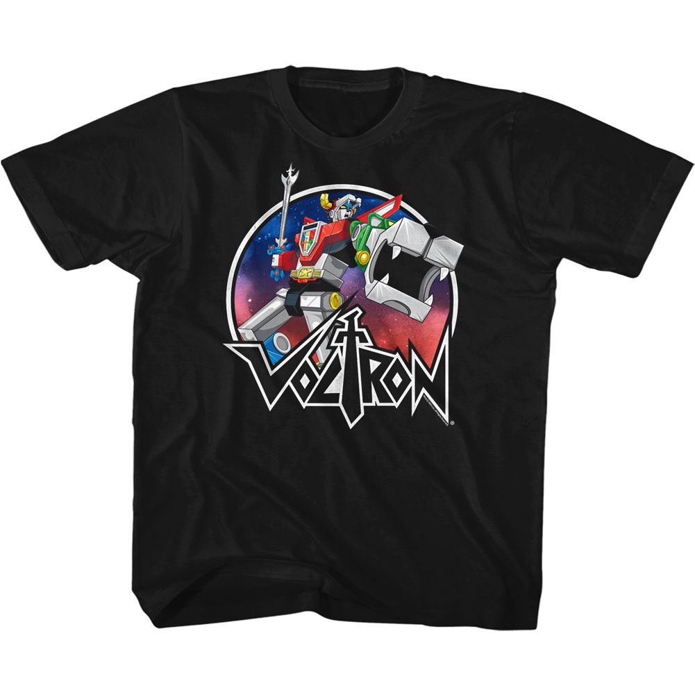 VOLTRON Eye-Catching T-Shirt, CIRCLE ROBOT SKETCH