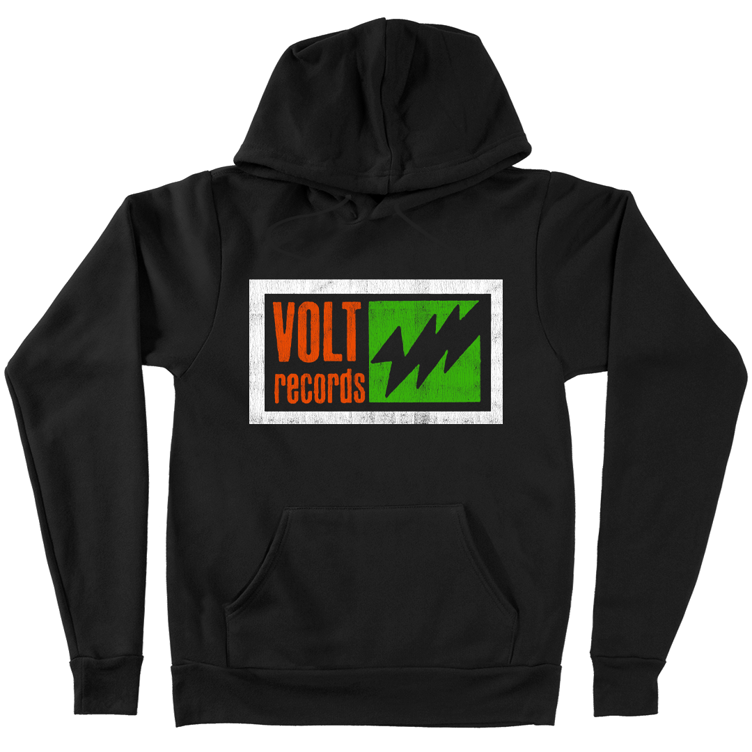 Volt Records Box Logo Pullover Hoodie