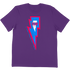 Volt Records Pink Bolt T-Shirt in Purple