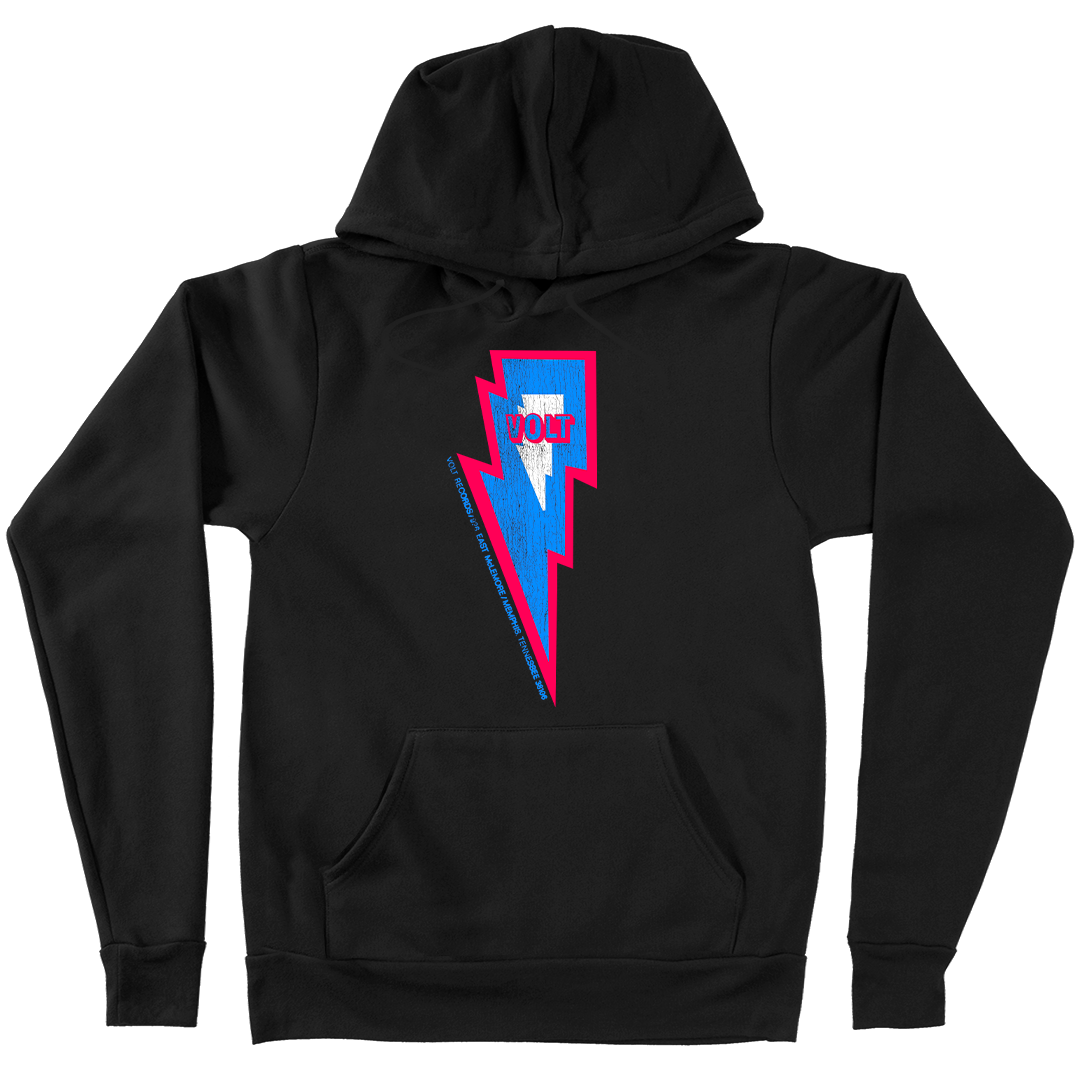 Volt Records Pink Bolt Pullover Hoodie