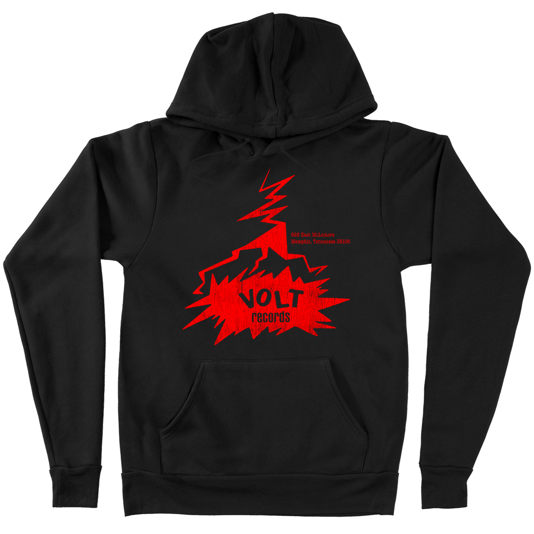 Volt Records Red Bolt Pullover Hoodie