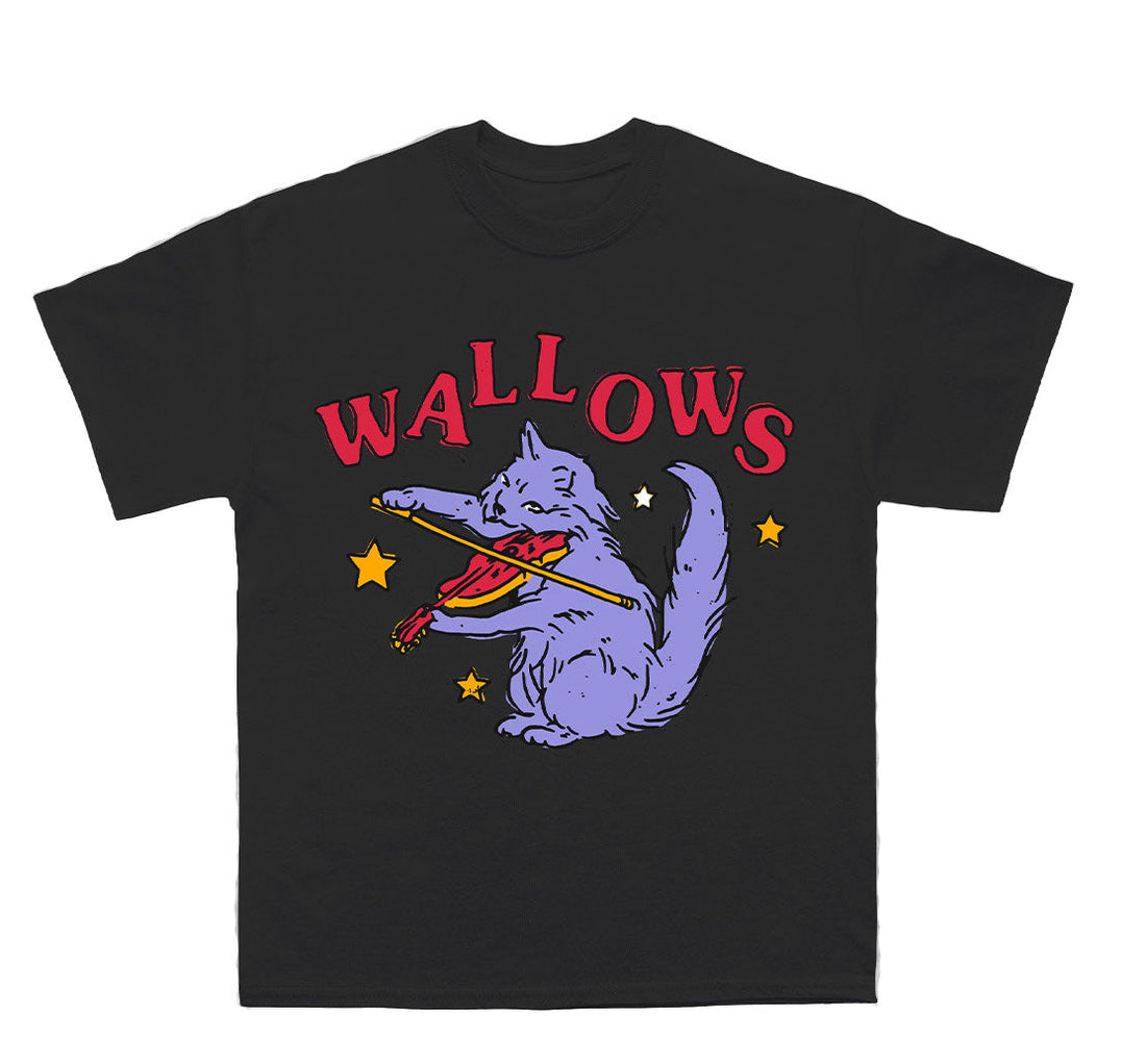 WALLOWS T-Shirt, Cat Fiddle