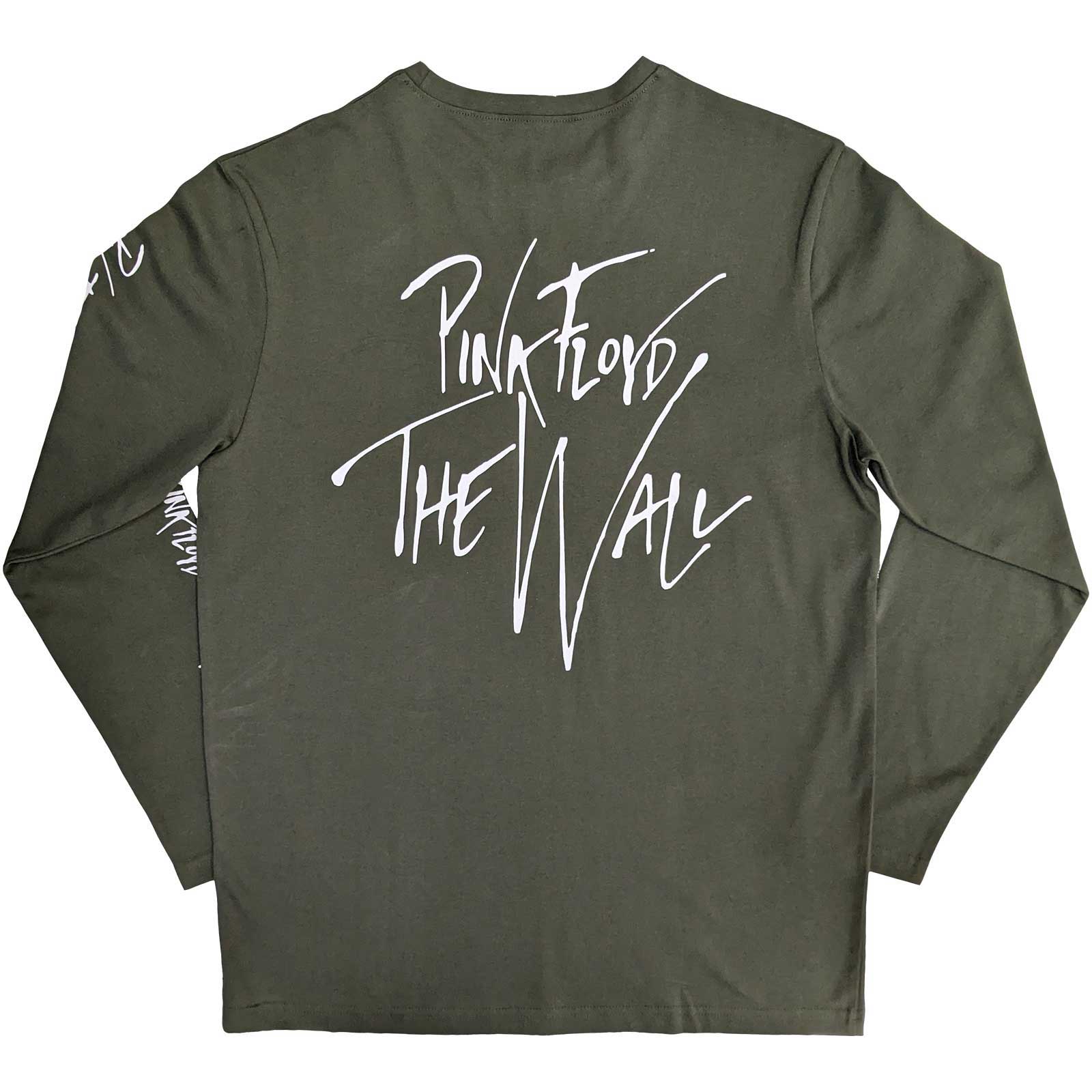 PINK FLOYD Long Sleeve T-Shirt, The Wall Hammers Logo