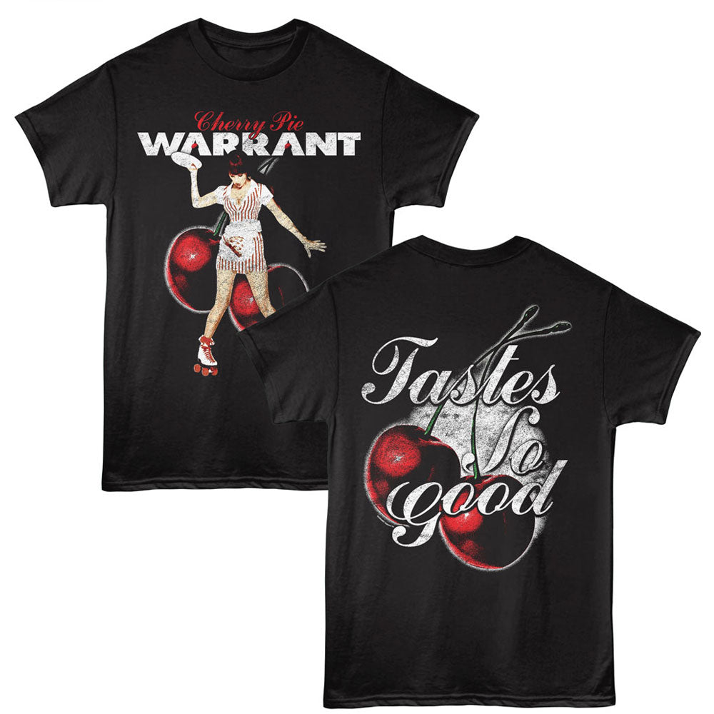 WARRANT Eye-Catching T-Shirt, CHERRY PIE VINTAGE
