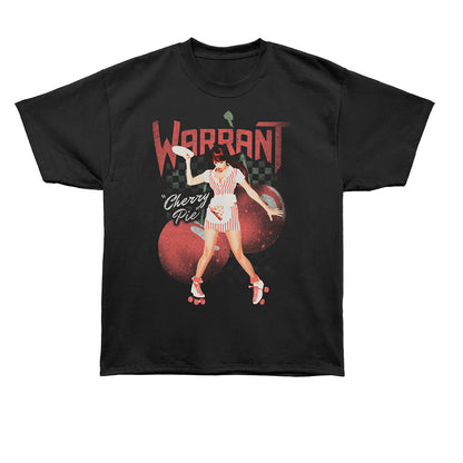 WARRANT Oversized T-Shirt, CHERRY PIE