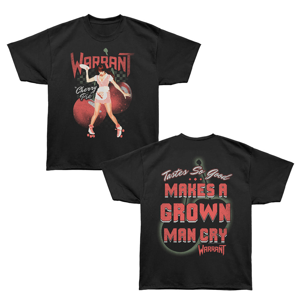 WARRANT Oversized T-Shirt, CHERRY PIE
