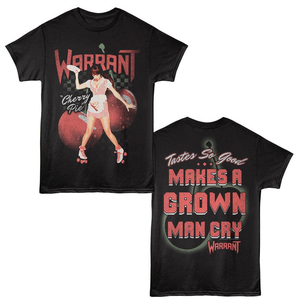 WARRANT Eye-Catching T-Shirt, TASTES SO GOOD LYRICS