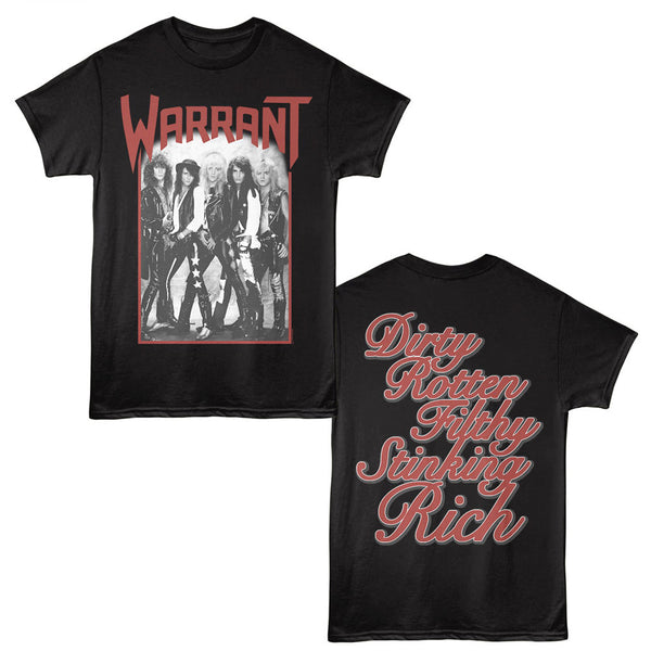 WARRANT Eye-Catching T-Shirt, DRFSR – Authentic Band Merch