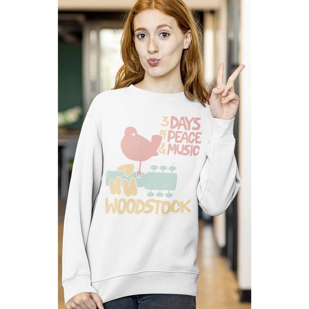 WOODSTOCK Premium Sweatshirt, 3 Days Of Peace And Music