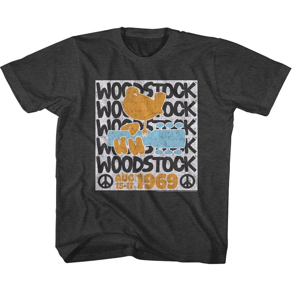 WOODSTOCK Eye-Catching T-Shirt, WOODSTOCK STACKED