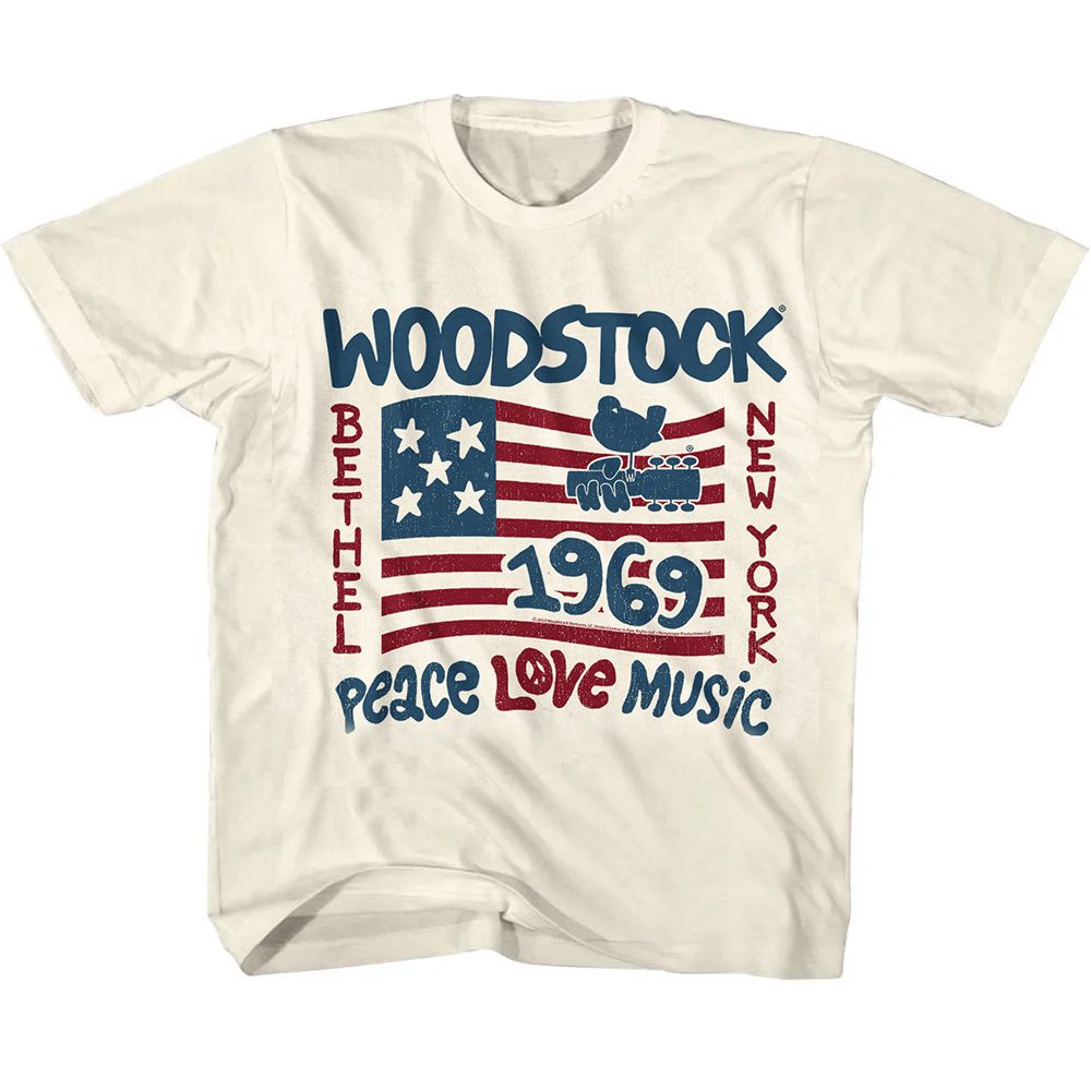 WOODSTOCK Eye-Catching T-Shirt, WOODSTOCK BETHEL NY