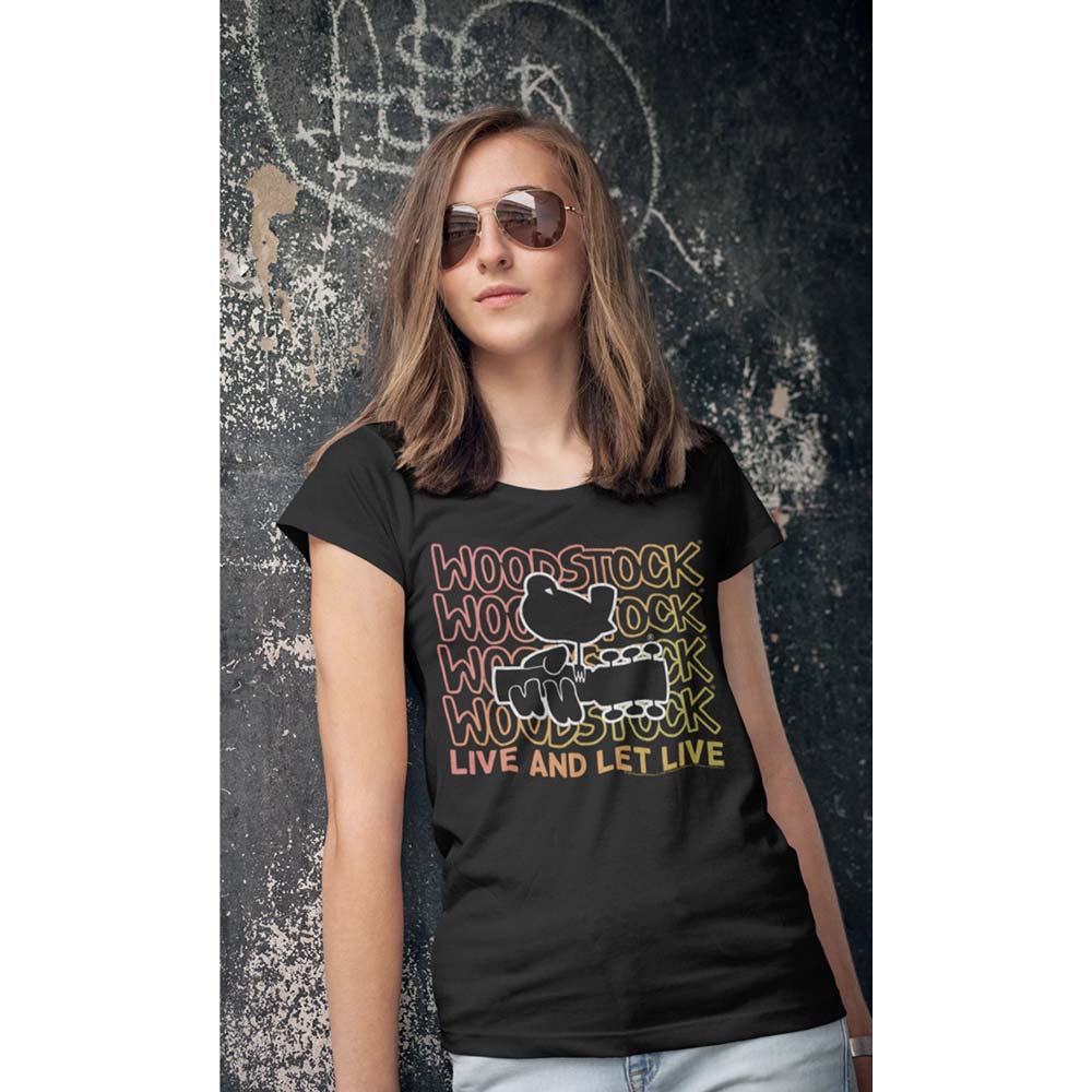 WOODSTOCK Eye-Catching T-Shirt, Live