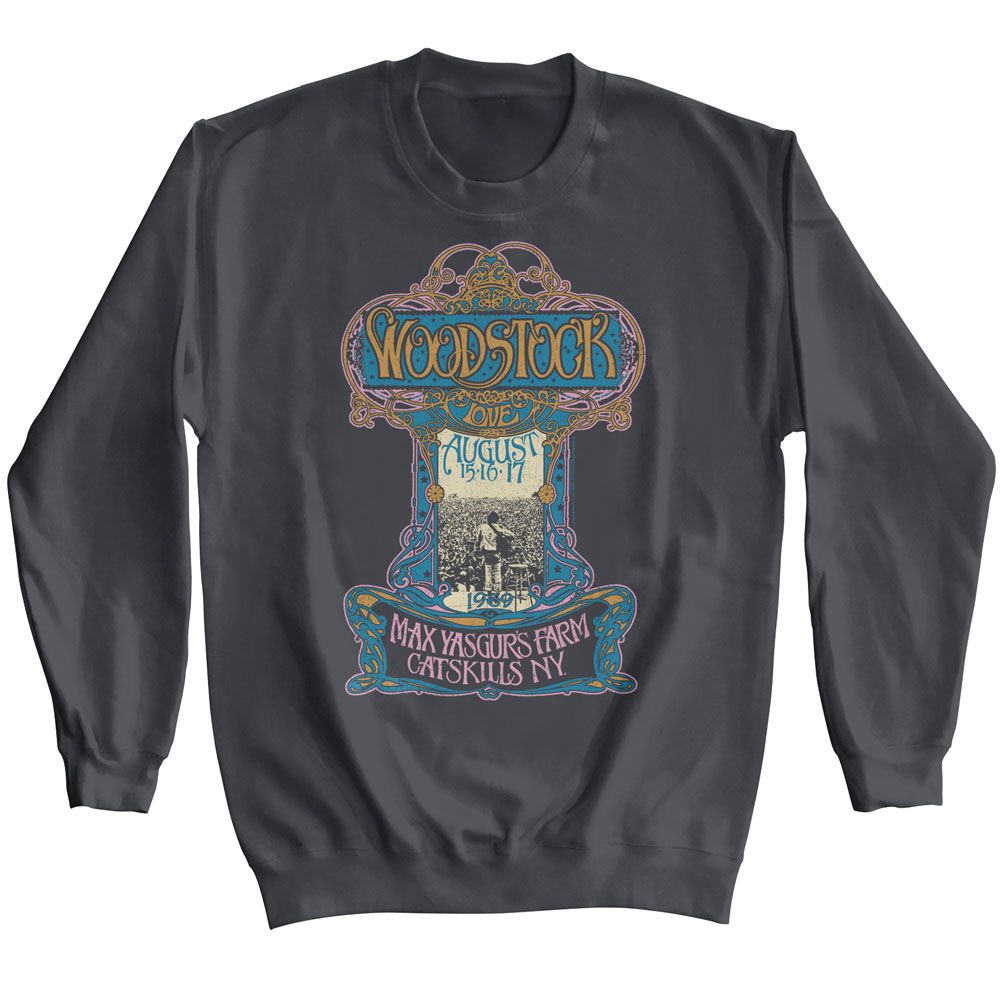 WOODSTOCK Eye-Catching Sweatshirt, NOUVEAU POSTER