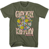 WOODSTOCK T-Shirt, Grow With The Flow