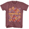 WOODSTOCK Eye-Catching T-Shirt, Floral