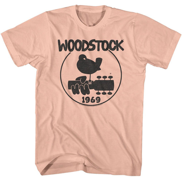 WOODSTOCK Eye-Catching T-Shirt, Logo 1969