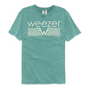 WEEZER Garment Dye T-Shirt, Checkers