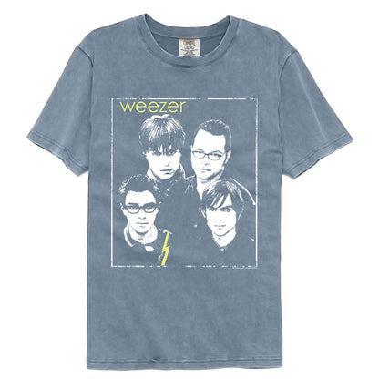 WEEZER Garment Dye T-Shirt, Framed