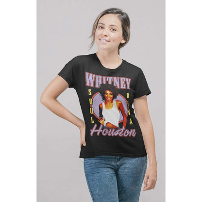 WHITNEY HOUSTON Eye-Catching T-Shirt, Soul Diva