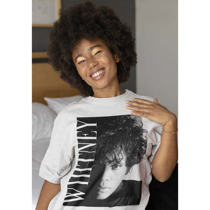 WHITNEY HOUSTON Eye-Catching T-Shirt, Close Up