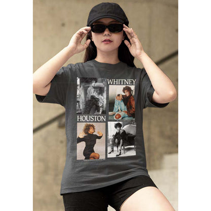 WHITNEY HOUSTON T-Shirt, Picture Blocks