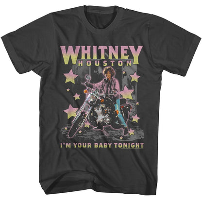 WHITNEY HOUSTON T-Shirt, Motorcycle Stars