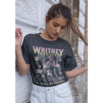 WHITNEY HOUSTON T-Shirt, Motorcycle Stars