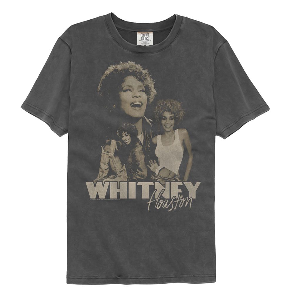 WHITNEY HOUSTON Garment Dye T-Shirt, Diva