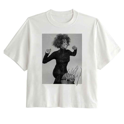 Women Exclusive WHITNEY HOUSTON Crop, SIGNATURE 3