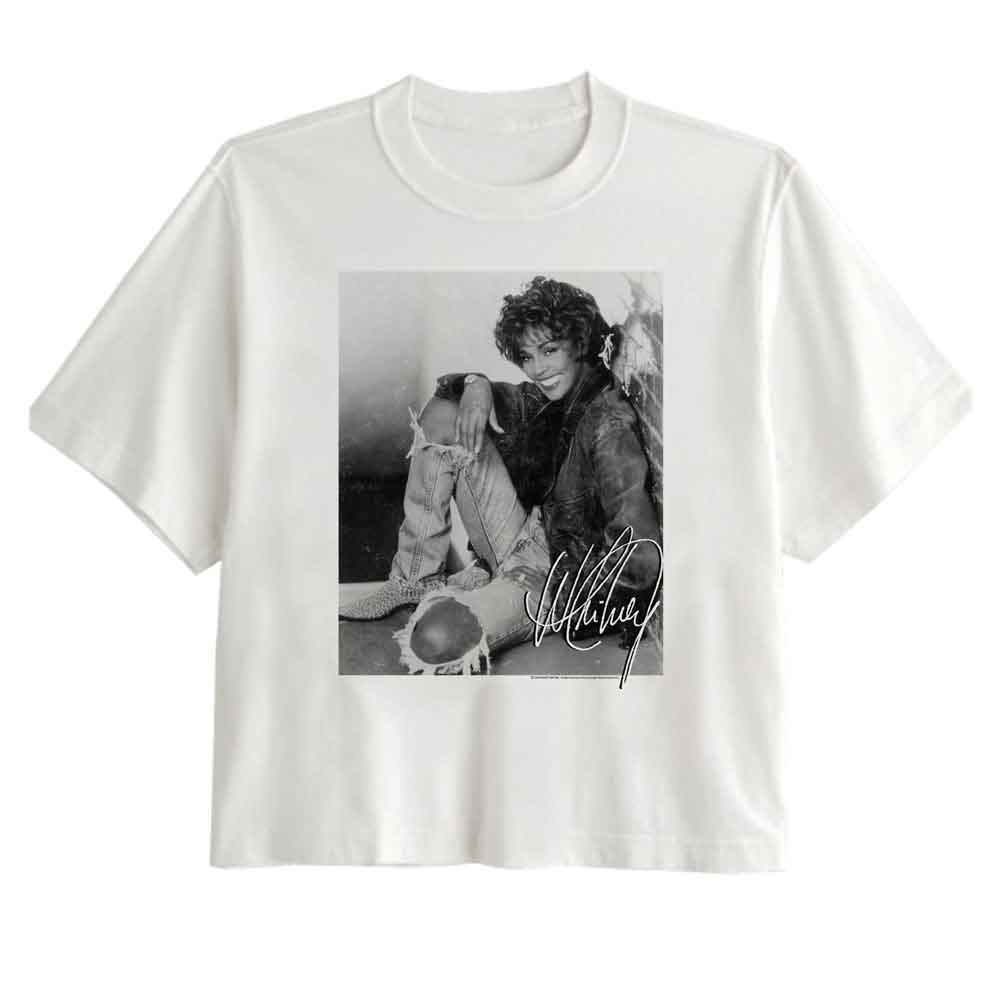 Women Exclusive WHITNEY HOUSTON Crop, SIGNATURE 4