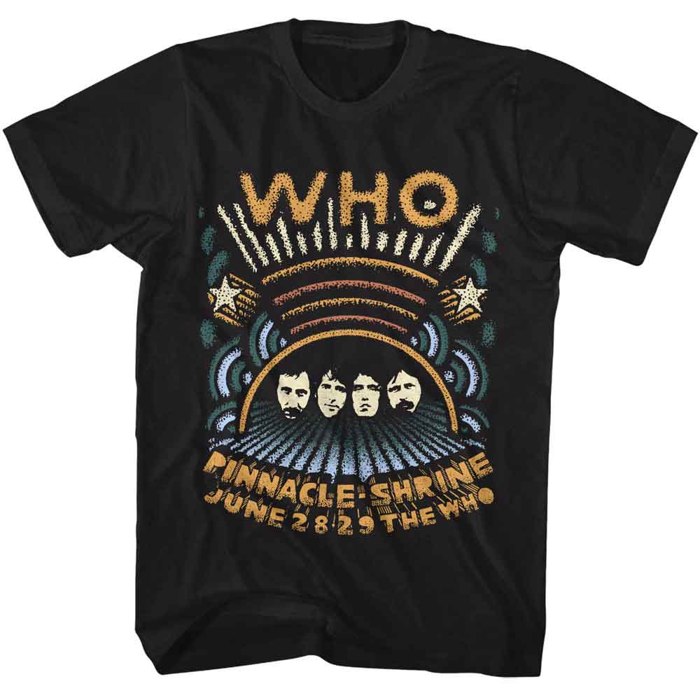 THE WHO Eye-Catching T-Shirt, PINNACLE SHRINE