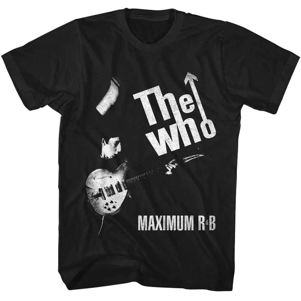 THE WHO Eye-Catching T-Shirt, MAXIMUM R AND B