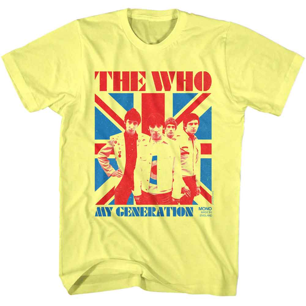 THE WHO Eye-Catching T-Shirt, MY GENERATION