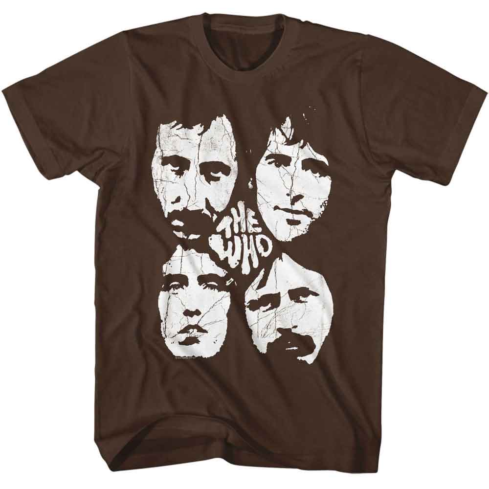 THE WHO Eye-Catching T-Shirt, Faces 4