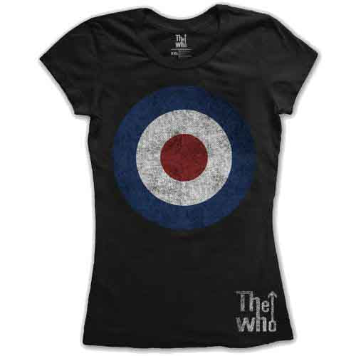 THE WHO Attractive T-Shirt, Target Distressed