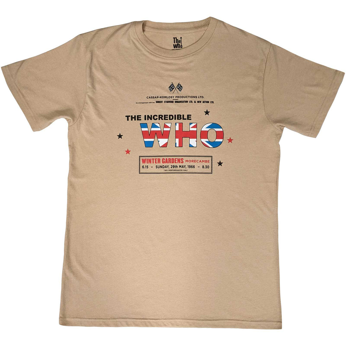 THE WHO Attractive T-Shirt, The Incredible