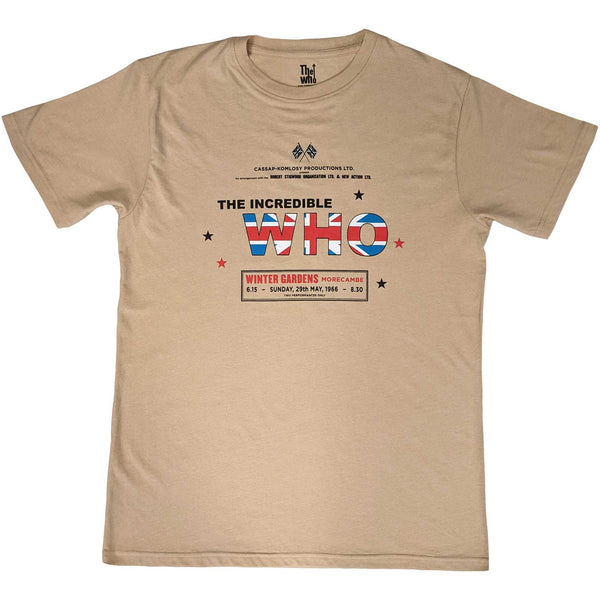 THE WHO Attractive T-Shirt, The Incredible