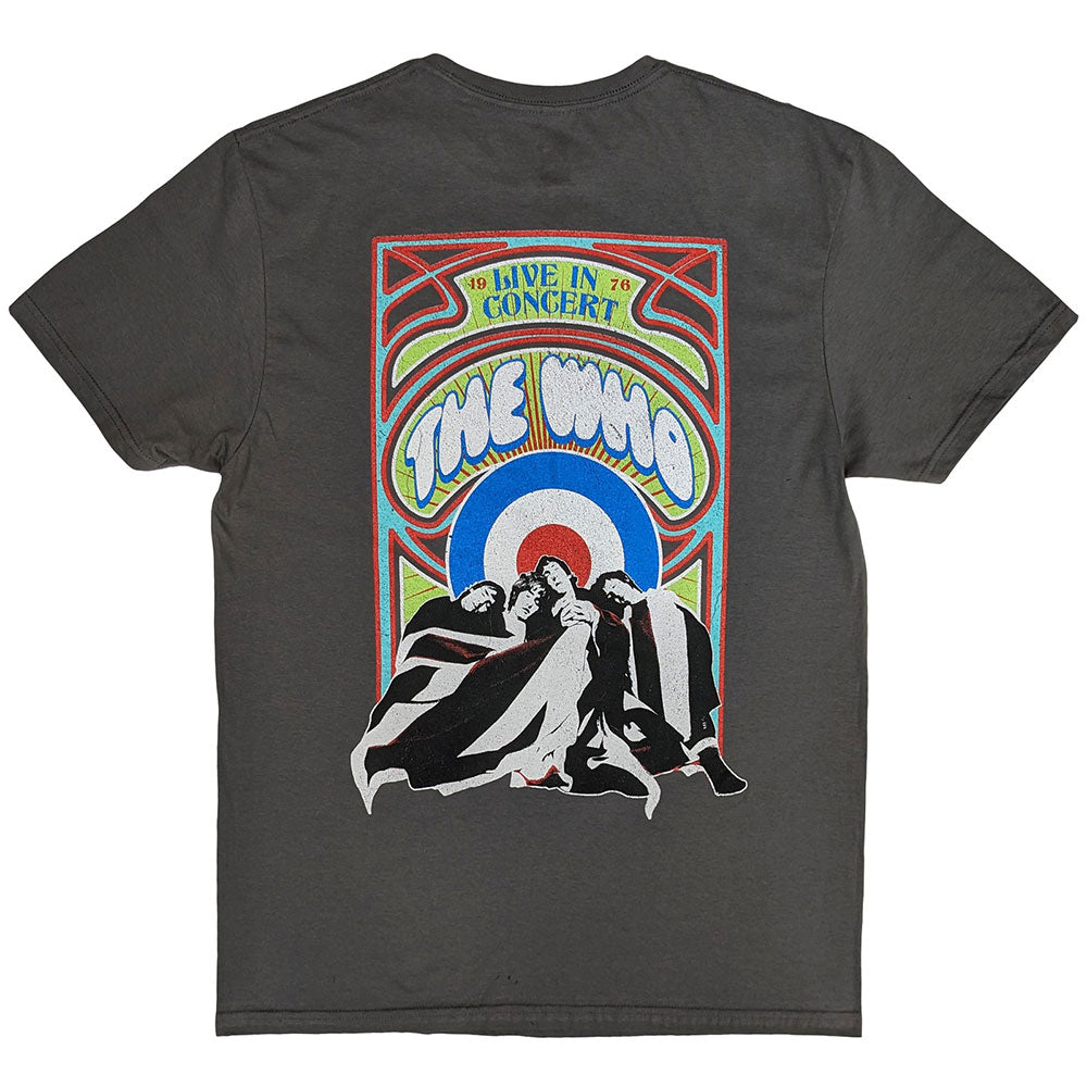 THE WHO Attractive T-Shirt, Flag Cartoon