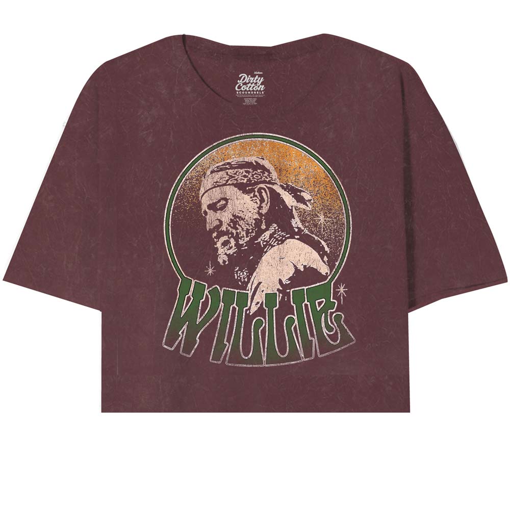 WILLIE NELSON Oversized Crop, Headband